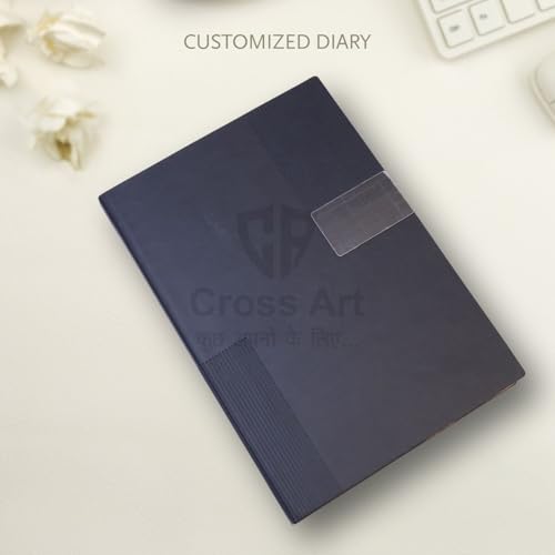 Image of Teak Wood Customized Diary & Pen Combo with Name | Premium 2 in 1 Corporate Gift Set for Employees Clients Boss | Personalized Office Gift for Diwali Birthday Anniversary
