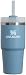 Produktbild Stanley Quencher H2.0 Trinkbecher mit Griff, abschraubbarer Deckel mit Strohhalm, auslaufsicher, kompatibel für Reisen, isolierter Edelstahlbecher für Wasser und mehr, Indigo, 414 ml