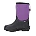 DRYSHOD Kids Tuffy All Season Outdoor Sport Boot, Black/Purple, Youth 4