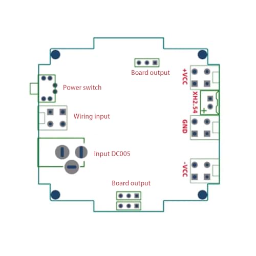 Module d'alimentation TPS5430 de haute précision à double sortie 5V 12V