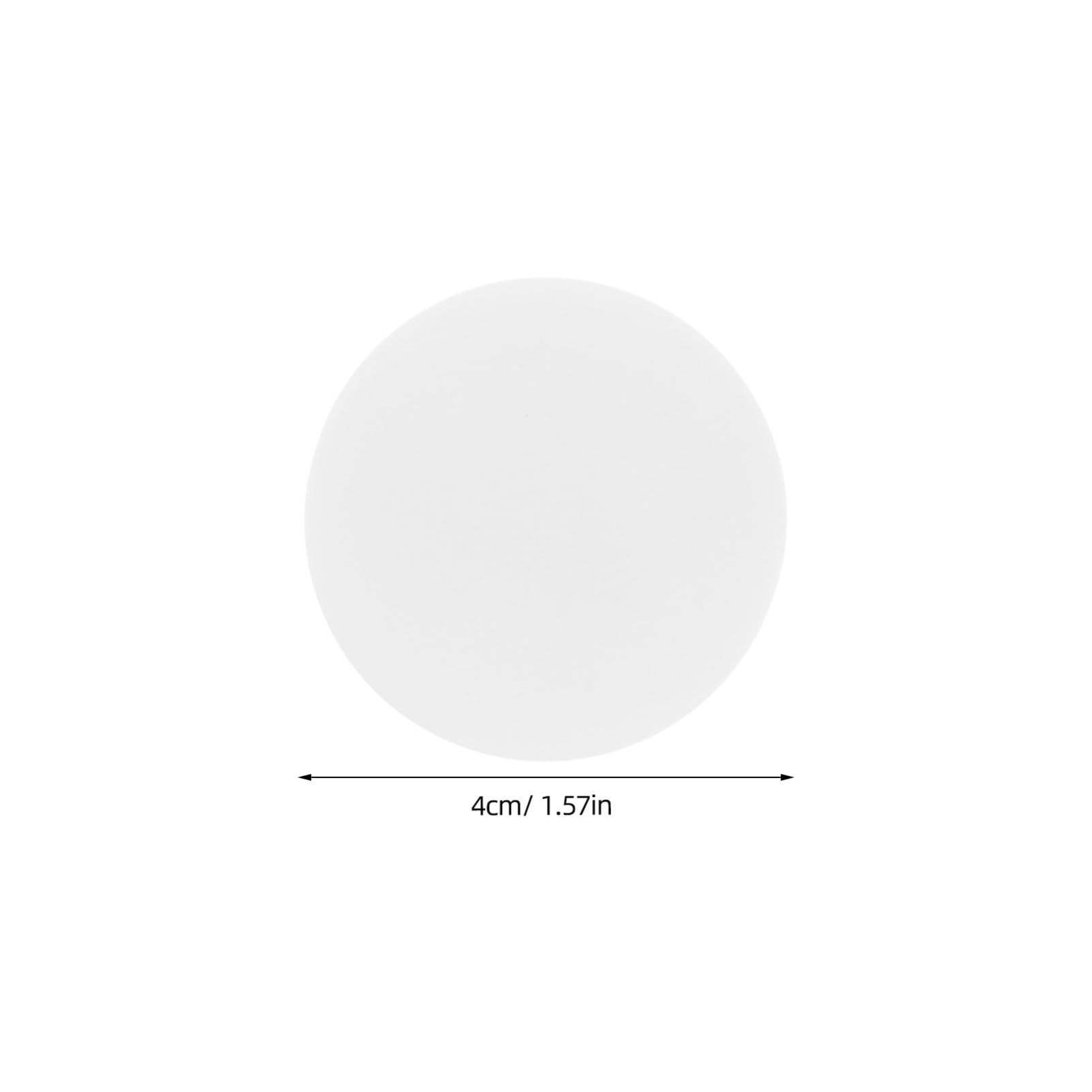 Abaodam 100pcs Professional Table Tennis Balls for Competition and Training Durable Stable Trajectory Enhanced Control for Skill Development and Precision Shots Design