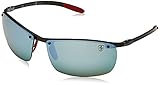ray ban carbon FERRARI-0RB8305MF005H1 Ray-Ban Unisex 0rb8305m FERRARI-0RB8305MF005H1, Schwarz (Dark Carbon), 40.0