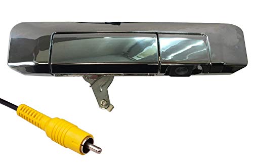 Master Tailgaters Chrome Tailgate Handle With Backup Camera Replacement For Toyota Tacoma (2005-2014) | Ip68 Waterproof | Hd Camera | Easy To Install #TOP12