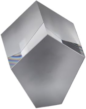 1pc 25mm Optical Glass Pentaprism Right Angle Prism 90 Degree Mirror Polygonal Special Triangular Penta Pentagonal