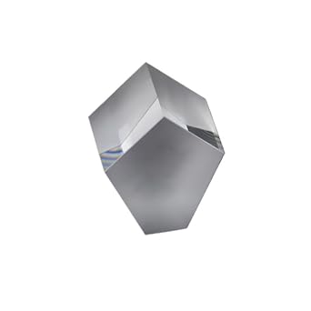 1pc 25mm Optical Glass Pentaprism Right Angle Prism 90 Degree Mirror Polygonal Special Triangular Penta Prism Pentagonal