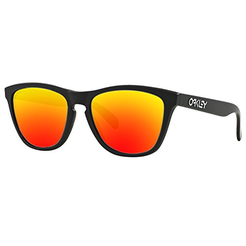 Image of Replacement Lenses Fit Oakley Frogskins Sunglass Polarized (Black&Red)