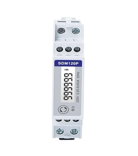 Compteur d'énergie électrique SDM120P multifonction mesure précise 100A