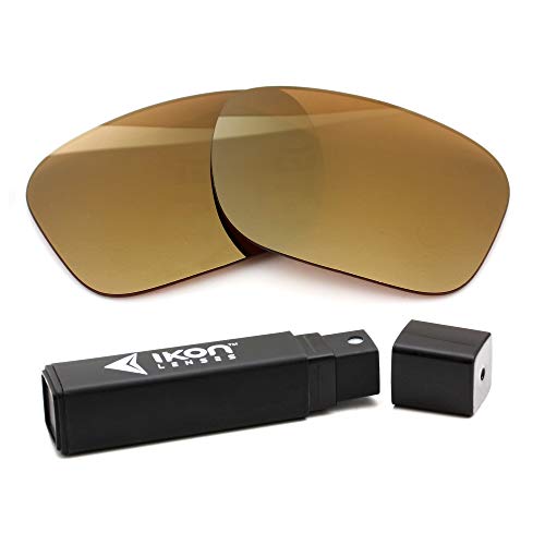 IKON LENSES Replacement Lenses For Oakley Enduro Sunglasses (Polarized) (24K Gold Mirror)