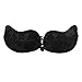MNRIUOCII Soutien-gorge adhésif sans bretelles dos nu pour robe dos nu, Noir , M