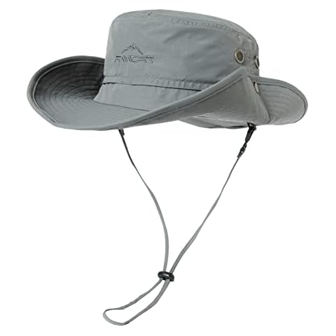 Men's Wide Brim Sun Hat with UPF 50+ Cover
