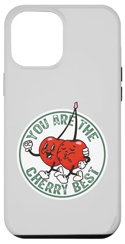 Carcasa para iPhone 12 Pro Max Divertida Cereza Dibujos Animados Cita