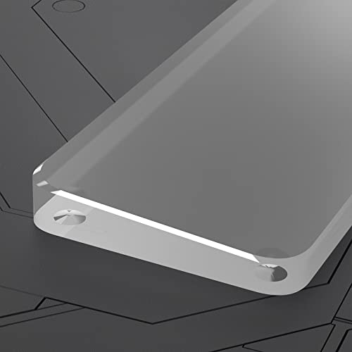 Image of Acrylic Keyboard Wrist Rest - Compact 60% Keyboard- Mechanical Keyboards Ergonomic Palm Rest for Computer Keyboard,Anti-Slip Base,Wrist Pad for Laptop,Office & Home-Easy Typing