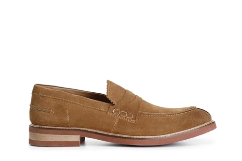 Mocassin en Cuir Daim CAFèNOIR Fini les Pieds Fatigués Chaussure Souple Cuoio 42