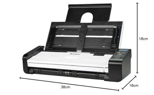 Scanner de documents A4 duplex Avision AD215L avec chargeur automatique pour numériser vite
