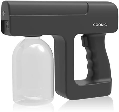 Disinfectant Spray Gun Atomizer Sprayer Hand held Spray Disinfection Gun Charging Portable Blue Light atomizing Gun Spray for pet Disinfection