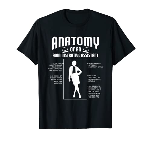 Divertidas camisetas de asistente administrativo regalos y accesorios Camiseta