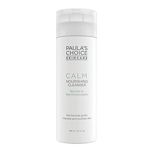 Paula's Choice Calm Skonsam Ansiktsrengöring - Lugnande Gelrengöring Varsamt Bort Överflödig Olja och Makeup - med Aloe Vera & Allantoin - Blandad, Fett & Känslig Hud - 198 ml