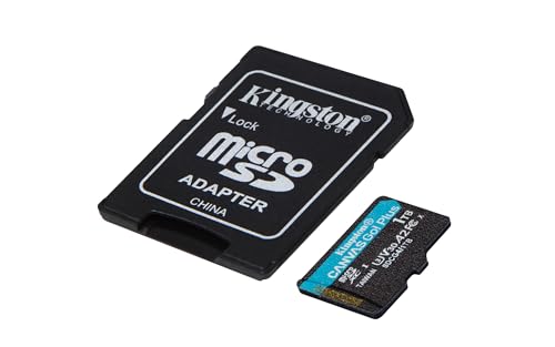 Image of Kingston Canvas Go Plus 1TB microSD Card | Up to 200MB /s | Class 10, UHS-I, U3, V30, A2 | SDCG4 /1TB