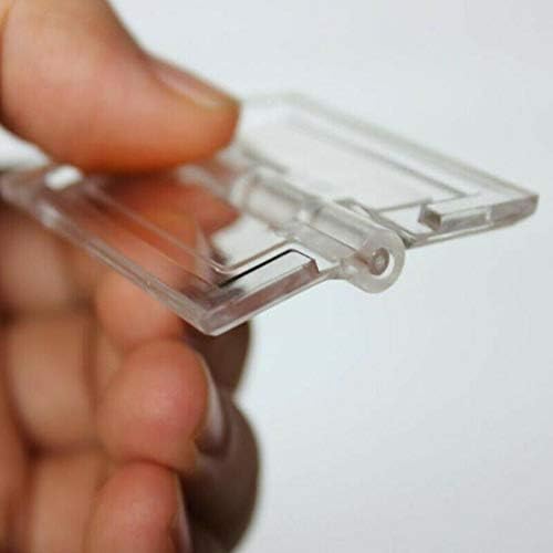 SUPERTOOL 10 Pack Door Hinge Clear Large Size 45x35mm Durable Acrylic Plastic Door Hinge for Door Piano Cabinet Piano - Image 5