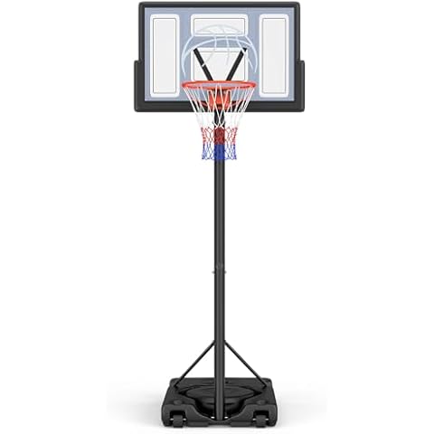 Yohood Basketball Hoop Outdoor 10ft Adjustable Cover