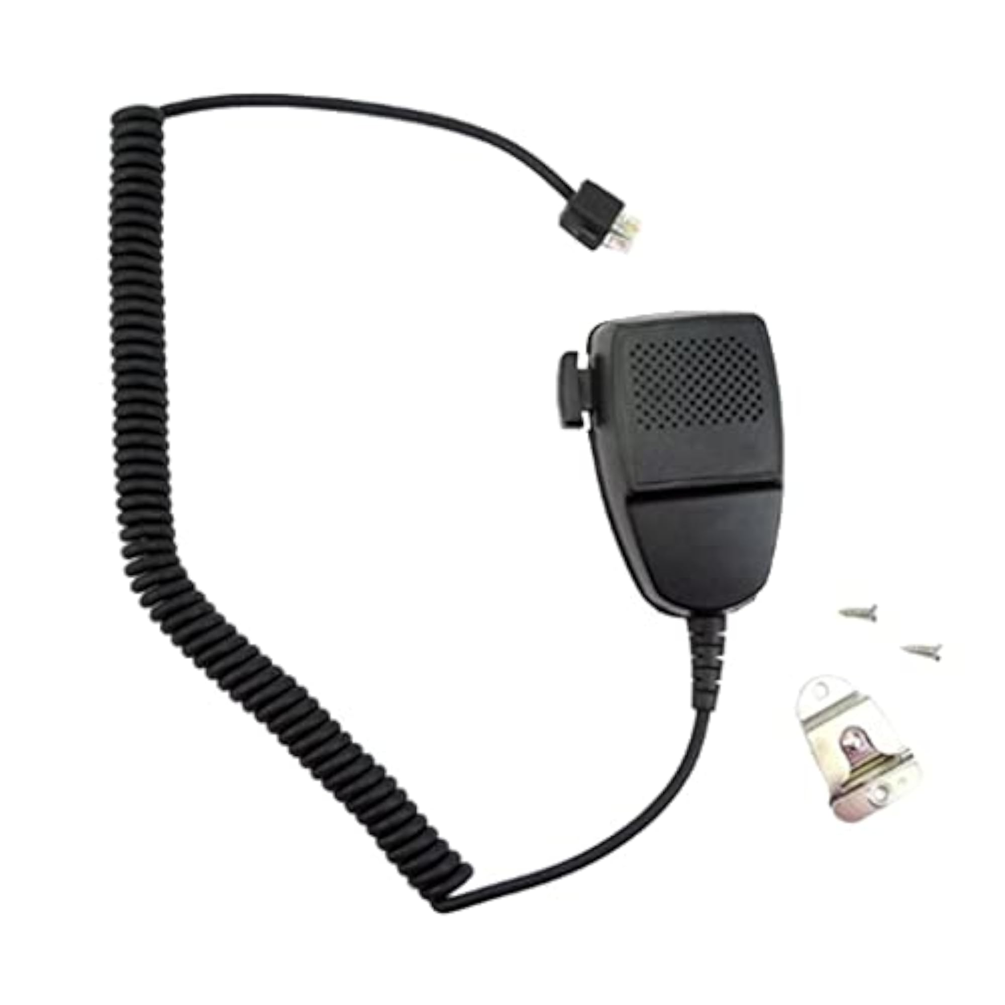 Handheld Speaker with Mic Microphone Hanger for Rj45 8-pin Radio