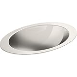 Kohler 2603-MU-NA Rhythm® 23-1/4' oval drop-in bathroom sink, no overflow