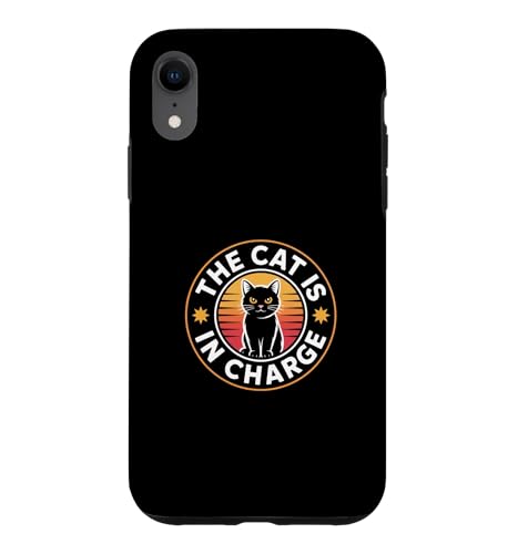 The Cat Is In Charge �X�}�z�P�[�X iPhone XR �p