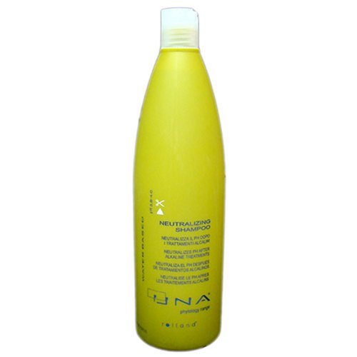 UNA Neutralizing Shampoo - Pre Post Chem Hydro Cleanser for Chemically Treated Hair, Balances pH, Minimizes Color Fading, Adds Strength & Shine, Enriched with Hydro Solanum - 1000ml