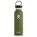 Hydro Flask Standard Mouth Water Bottle, Flex Cap - 21 oz, Olive