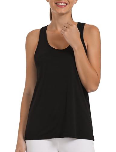 Tank Top for Women, Workout Tank Tops Woman, Long Athletic Racerback Tank Tops for Women, Compression Sleeveless Shirts4