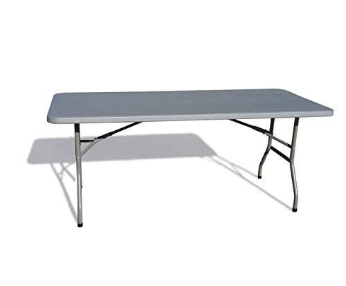 Mesa rectangular para hostelería 180x76x74 catering y restaurantes. Eventos y celebraciones. Mesa para fiestas. Mesa para locales de eventos y cumpleaños. Mesa con patas plegables. Mesa para fiestas