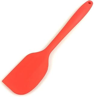 1 pc Spatule De Qualité Alimentaire Antiadhésif Beurre Gâteau Spatule Biscuit Pâtisserie Grattoir Mélangeur Gâteau Cuisson Spatule Ustensiles De Cuisine rouge Nice et attrayant