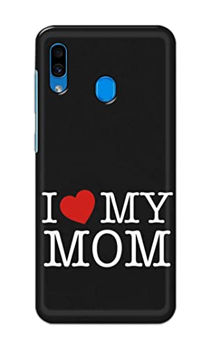 Image of PRINTFIDAA I Love My Mom Hard Back Cover for Samsung Galaxy A20 / Samsung A30 / Samsung M10S Back Cover -(P6) KAT1006