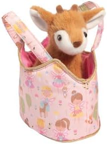 Douglas Sassy Pet Sak Fairy Friends with Fawn 7"