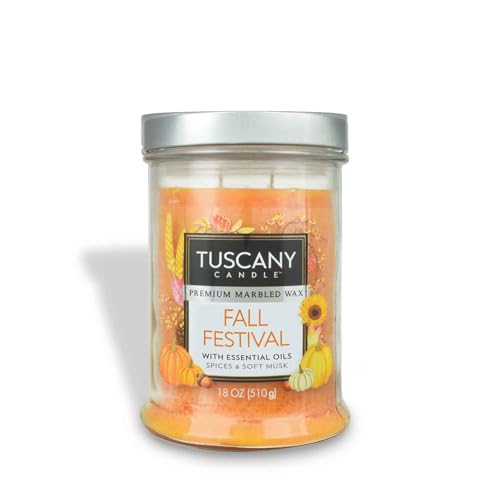 Tuscany Candle - Vela perfumada Fall Festival (cera de soja y...