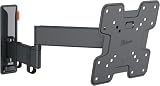 Vogel’s TVM 3245 Supporto TV girevole per televisori da 19-43 pollici, Max. 15 kg, Orientabile fino a 180°, Inclinazione, Staffa da parete per TV full-motion max. VESA 200x200