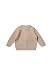 Stellou & friends Cardigan-Strickjacke für Baby & Kleinkind mit Knöpfen in Holz-Optik, Mädchen & Jungen Hochwertige Kleidung aus 100% Baumwolle, Perfekt für Herbst & Winter, Beige 50-56