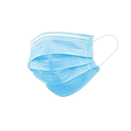 MASCARA TRIPLA AZUL/BRANCA INOVEN 50UN