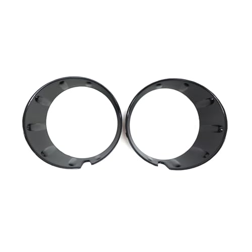 Anillo embellecedor de faro antiniebla para MINI Cooper R55 a R59 acabado negro premium par