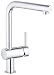 Grohe Minta | Einhand-Spültischbatterie mit herausziehbarem Mousseurauslauf, DN 15 | chrom | 32168000