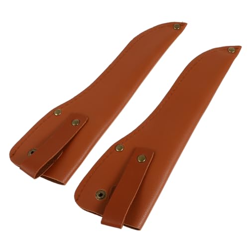 Amosfun 4 Piezas Vaina Protector De Cuchillo De Carne Protector De Cocina Decoración Cubierta Cubierta De Cortador De Cortador Segura Cuchillo De Carnicero