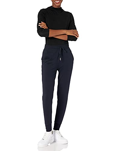 Amazon Essentials Women's Jersey Long-Sleeve Mock Neck Swing Tunic (Previously Daily Ritual), Black, Small #TOP3