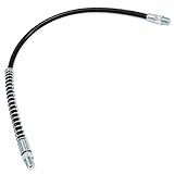 Tolxh 18 in. Heavy-Duty Grease Gun Flex Hose with Spring Protector Replacement Part NEW for Powerbui