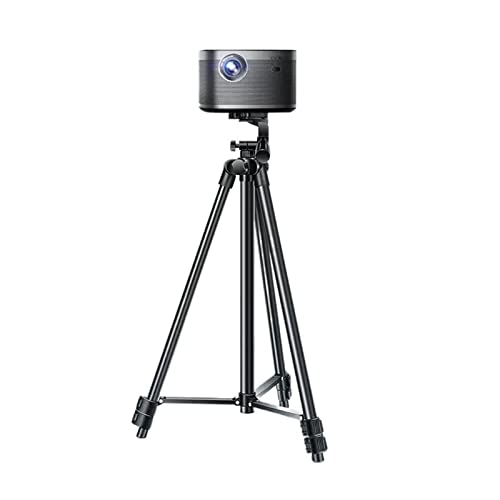 Soporte telescópico para proyector de suelo con trípode universal para escritorio, cama y sofá, portátil, triangular, tamaño 140cm miniatura 1