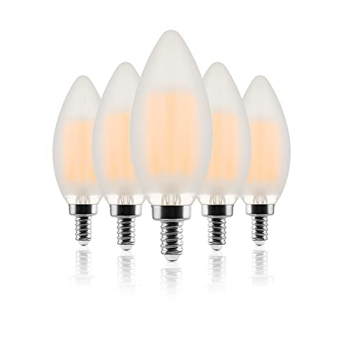 C35 VfA LED GW\d [\N^ 50v` 600lm E12 6W Ód KX̍ގ Ή 2700K dF VfA XC^ 5