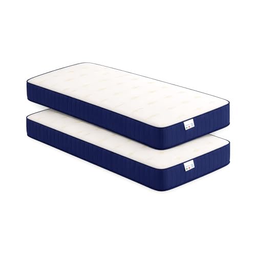 Baldiflex Kit 2 Pezzi, Materasso Memory 20 cm, Singolo 80x190