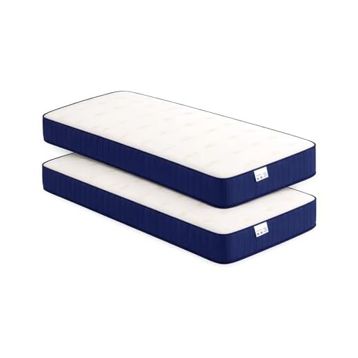 Baldiflex Kit 2 Pezzi, Materasso Memory 20 cm, Singolo 80x190 cm, RelaxOne 20, Ortopedico e Ergonomico, Anallergico e Antibatterico, 100% Made in Italy