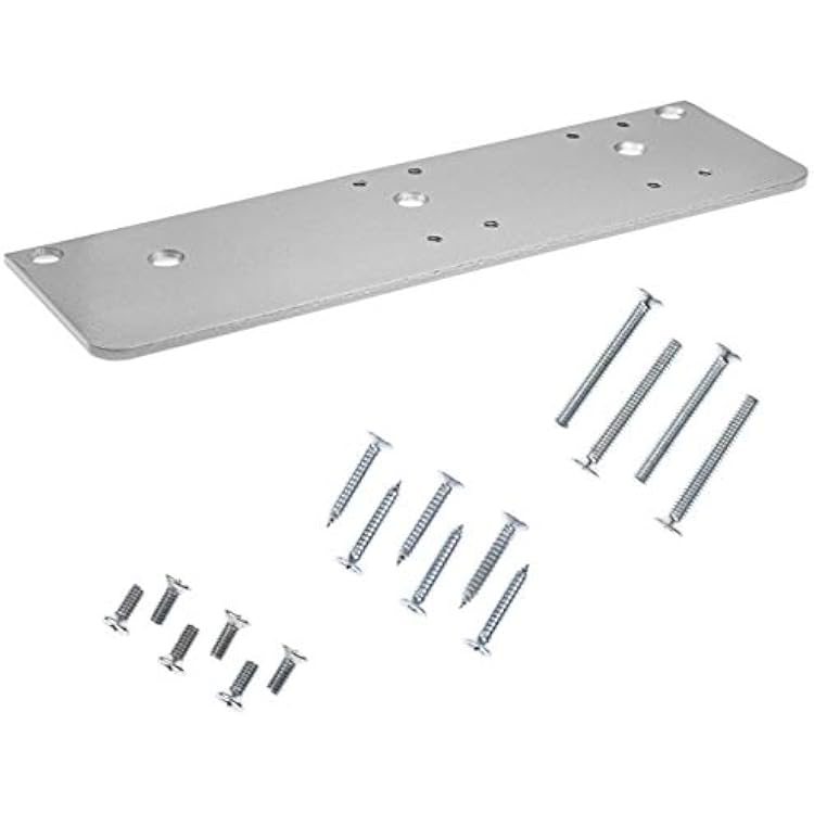 Drop Plate for LH8016 Door Closer - Push Side Top Jamb Mount by Lawrence Hardware LHDPSS38