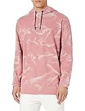 Mit Kapuze BOSS Herren Wesoil Relaxed-Fit Kapuzen-Sweatshirt aus French Terry mit Bleich-Spray-Finish