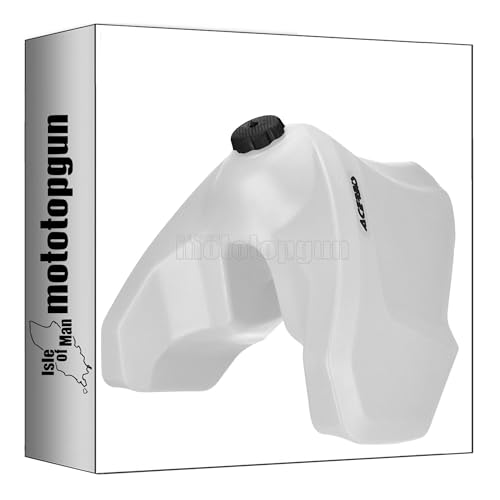 Réservoir Acerbis 0017554.030 blanc contre les pannes de Suzuki DR 650